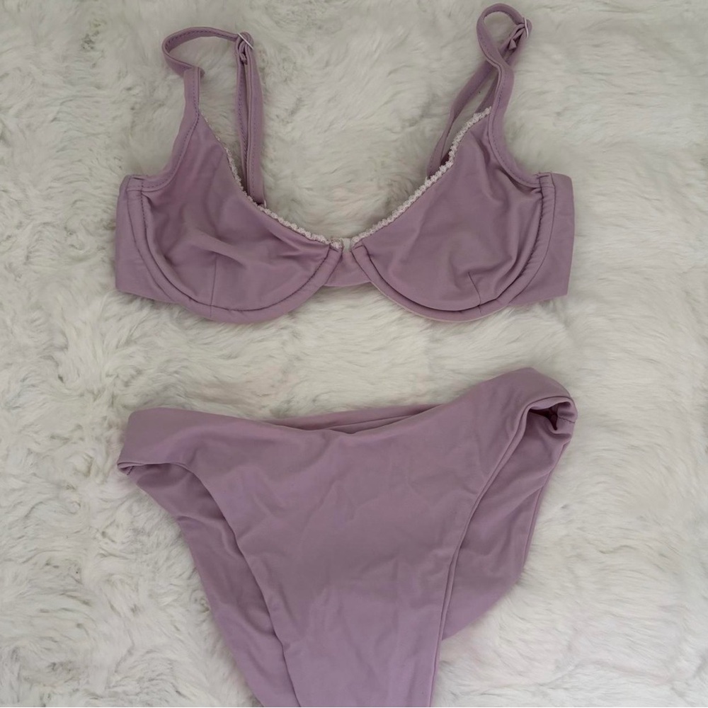 Princess Polly lilac Two-Piece Bikini Set
